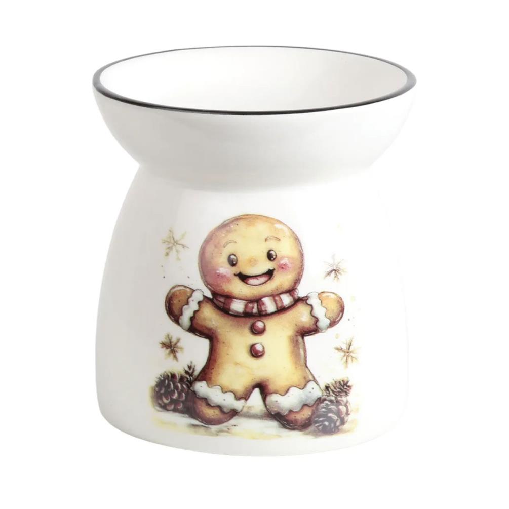 Aroma Christmas Gingerbread Man Ceramic Wax Melt Warmer £4.94